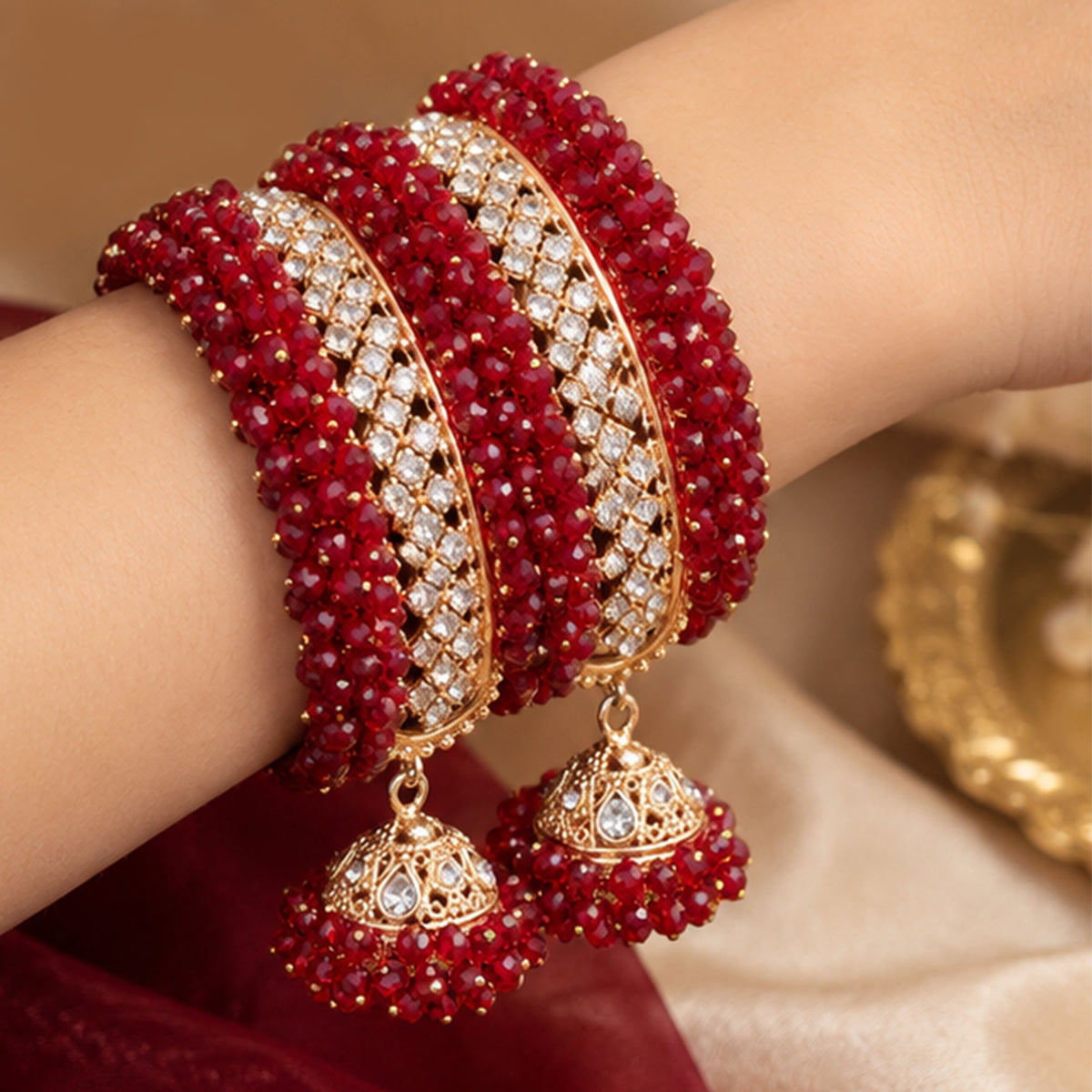 Ottoman Royal Heritage Openable Kada Bangles GD_ BGL 006