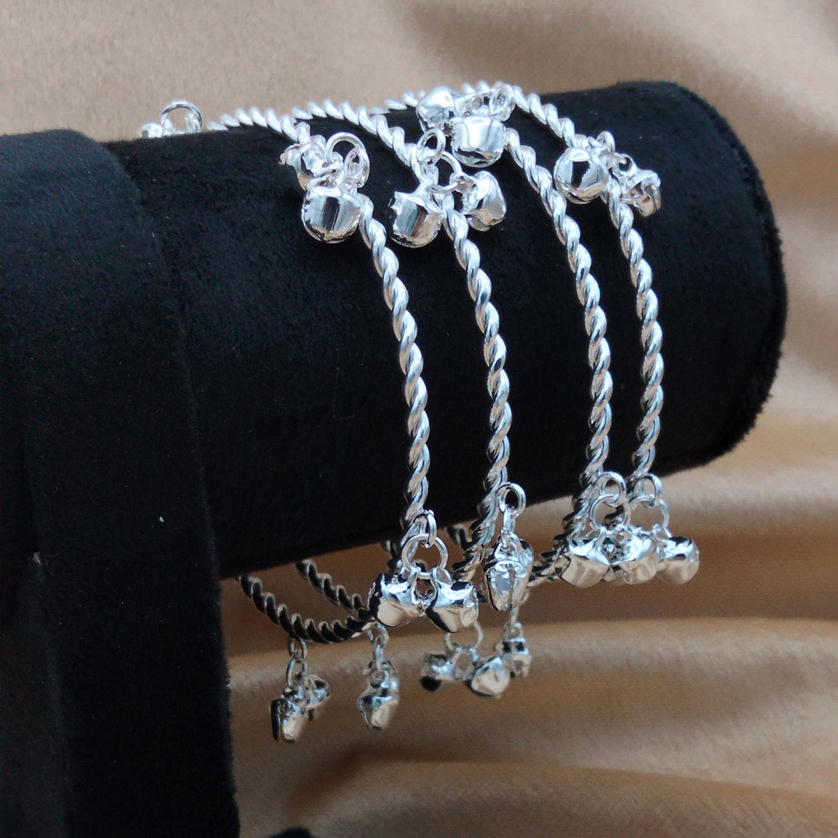Victorian Twisted Ghungroo Bangles GD_ BGL 008