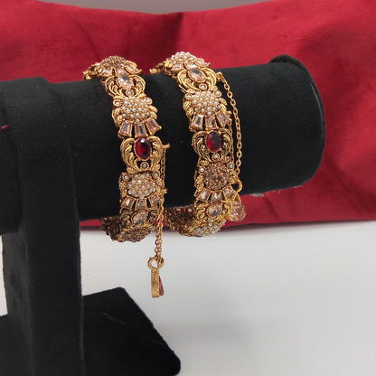  The Finest Gujrati Lightweight Openable Kangan Pair GD_ BGL 019