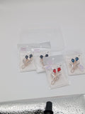Flower Leaf Brooch Pin with Heart Stone Petals_ 001