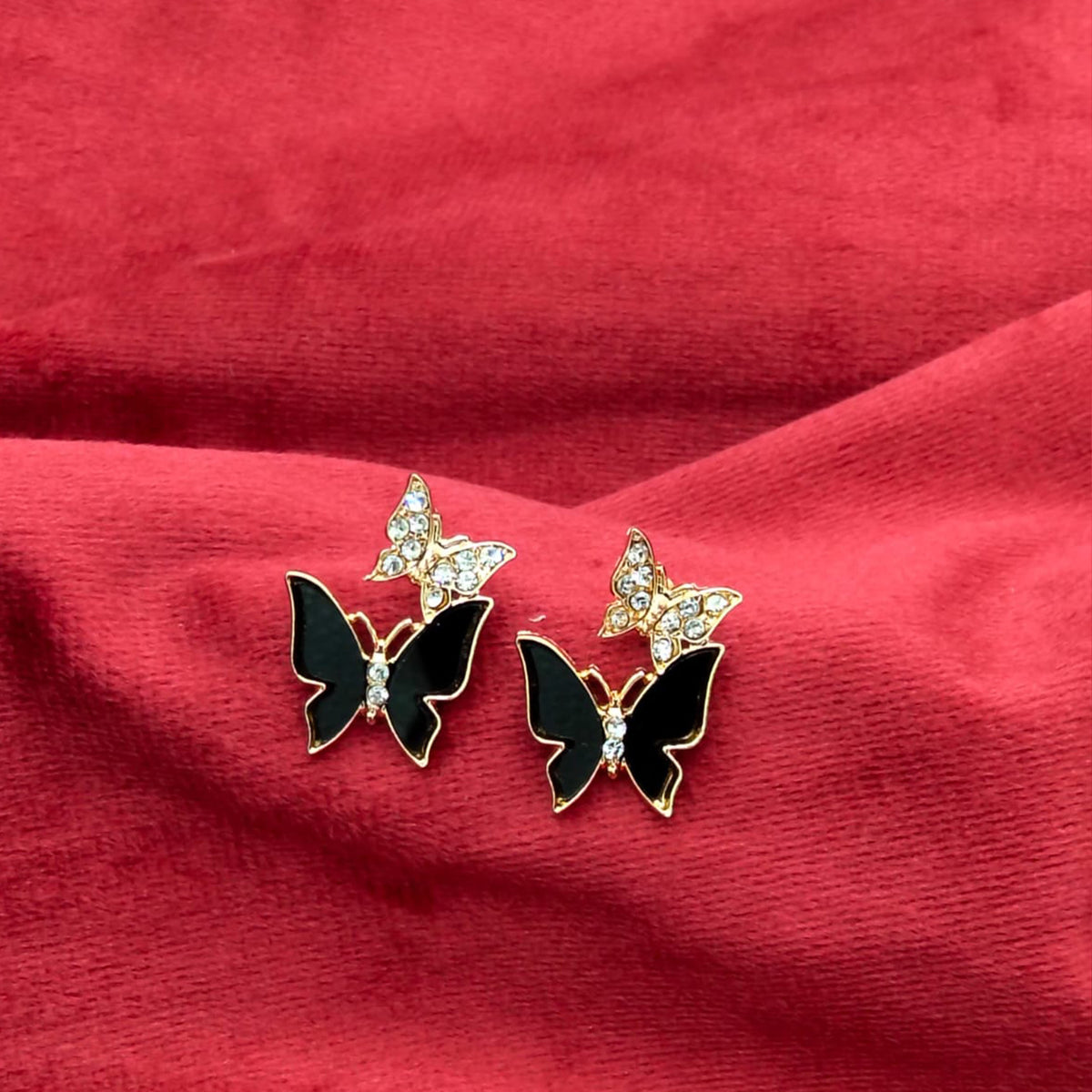 Royal Italian Butterfly Garden Studs GD_ ER 003