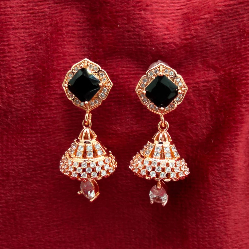 Ottoman Royal Sapphire Jhumka Earrings GD_SL ER 004