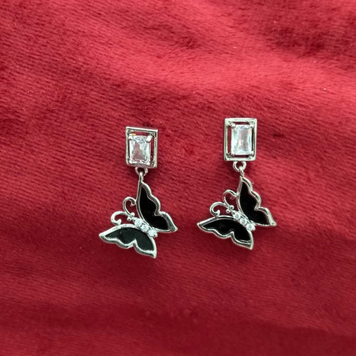 Antique Empress Butterfly Drop Earrings SL_ ER 019