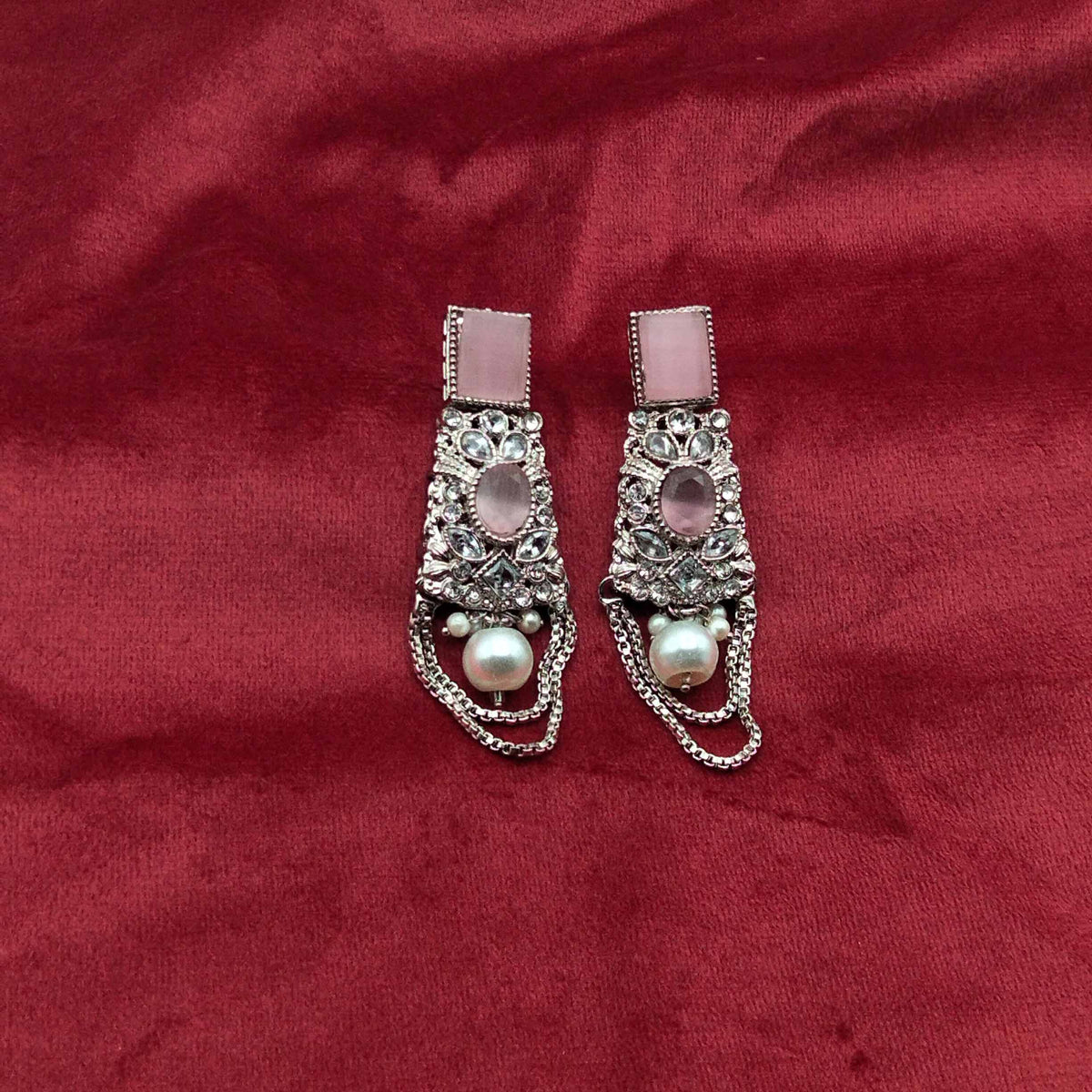 Imperial Rajasthani Vintage Dangle Earrings GD_ ER 034