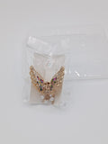 Vintage Gold Butterfly Hair Claw with Pearl Tassel _ 003