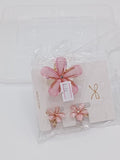 Pink Daisy Hair Claw Set for Everyday Wear _ 008