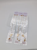 Classic Stainless Steel Gold Monogram Pendant Chain GD LK_ 009