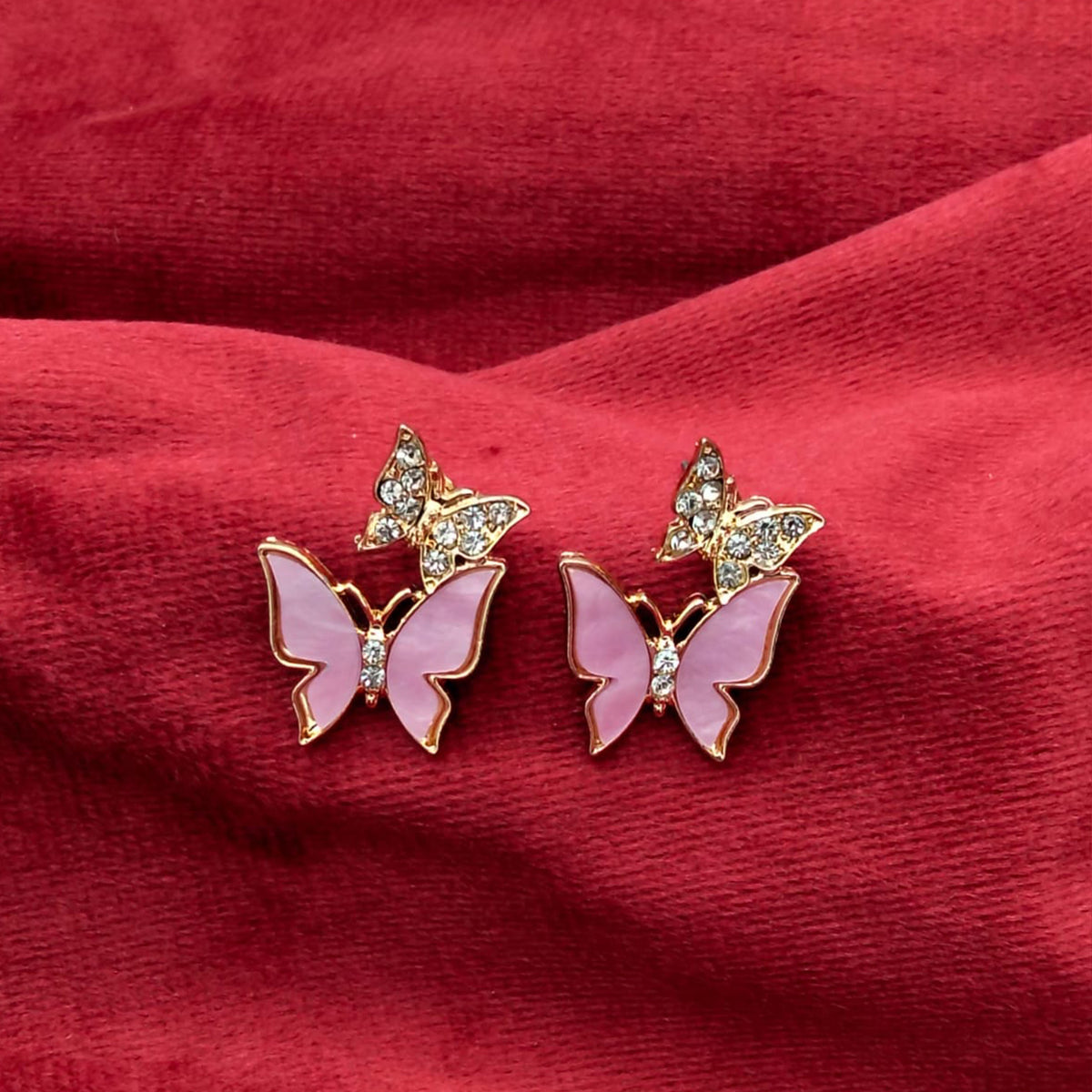 Royal Italian Butterfly Garden Studs GD_ ER 003