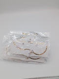 Imperial Princess-Cut Zircon Drop Chain Set GD_ NK 022